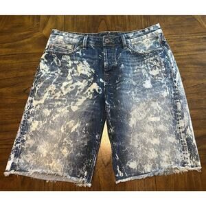 CULT OF INDIVIDUALITY Men 38 LOGAN Japanese Selvedge Denim grunge Cut Off